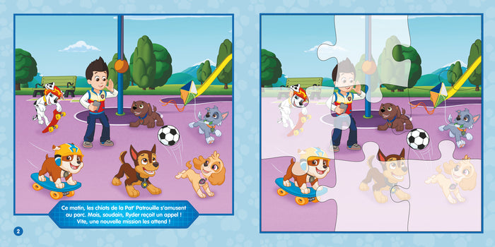 La Pat' Patrouille - Mes puzzles en stickers