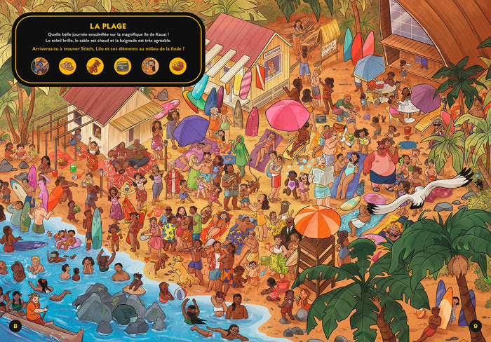 STITCH - Où se cache Stitch ? - Cherche et trouve - Disney