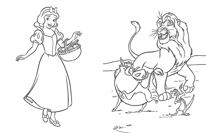 DISNEY - 15 minutes par coloriage (dès 3 ans)