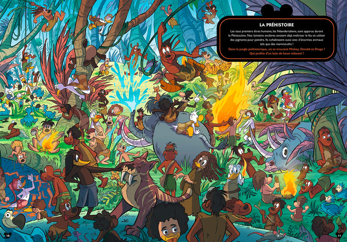 MICKEY - Où se cache Mickey à travers l'Histoire ? Cherche et Trouve