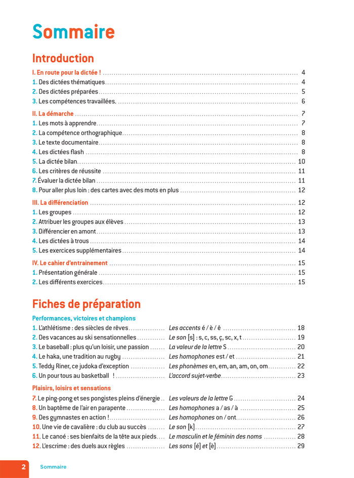 En route pour la dictée CE2-CM1 ! Vive le sport ! Ed. 2024 - Fichier de l'enseignant