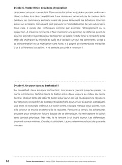 En route pour la dictée CE2-CM1 ! Vive le sport ! Ed. 2024 - Fichier de l'enseignant