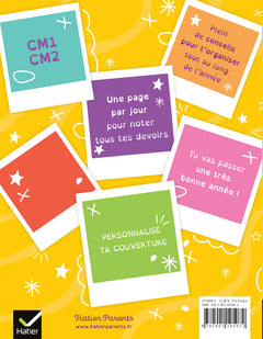 Agenda DYS primaire CE2 CM1 CM2 - 7-10 ans