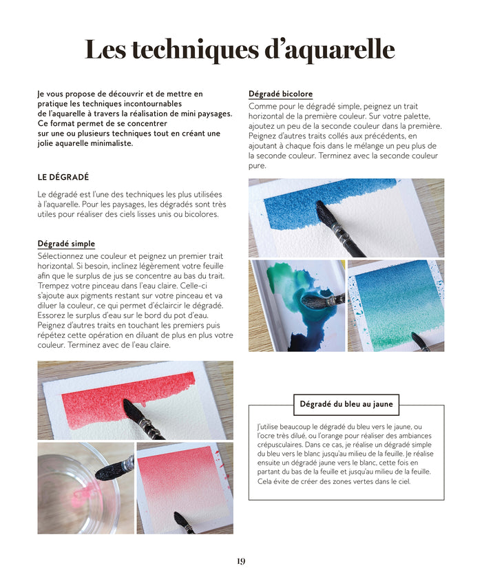 Tout peindre à l'aquarelle : les paysages