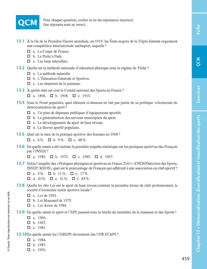 Licence STAPS Tout en un - 3e éd