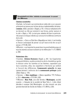 Individu et communauté - Tout-en-fiches - Prépas scientifiques Français-philosophie - 2024-2025