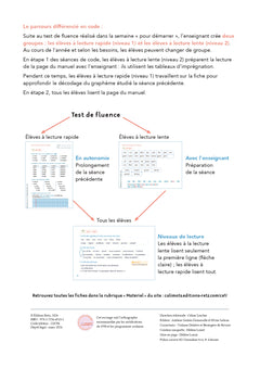 Calimots CE1 - Fichier de différenciation de code