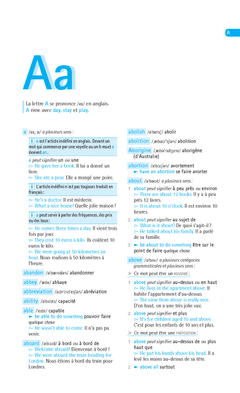 Dictionnaire Le Robert & Collins Collège anglais - Nouvelle édition