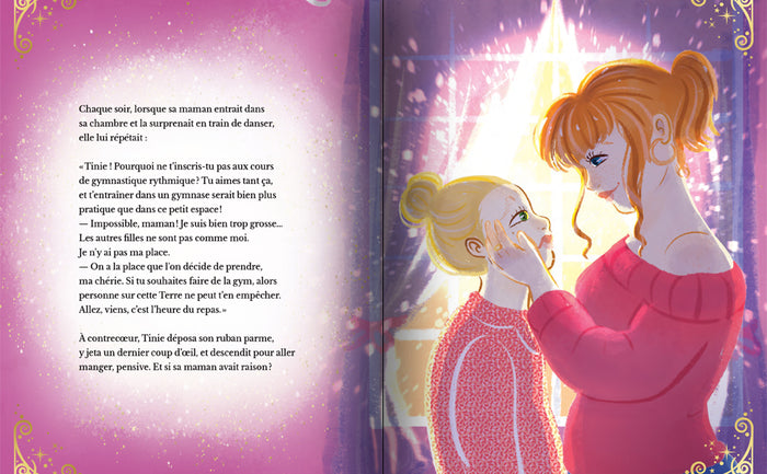 La petite gymnaste qui ne rentrait pas dans son justaucorps