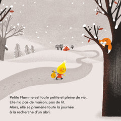 Petite flamme cherche un abri