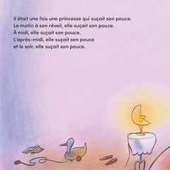 La princesse qui suçait son pouce