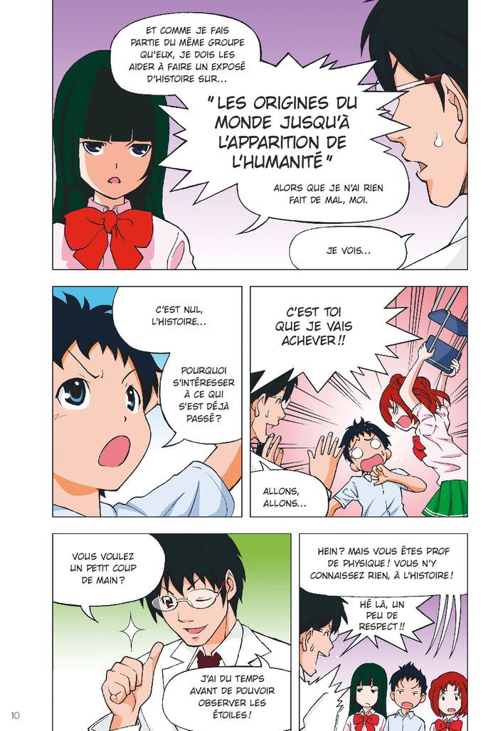 L'histoire en manga 1 - Les débuts de l'humanité