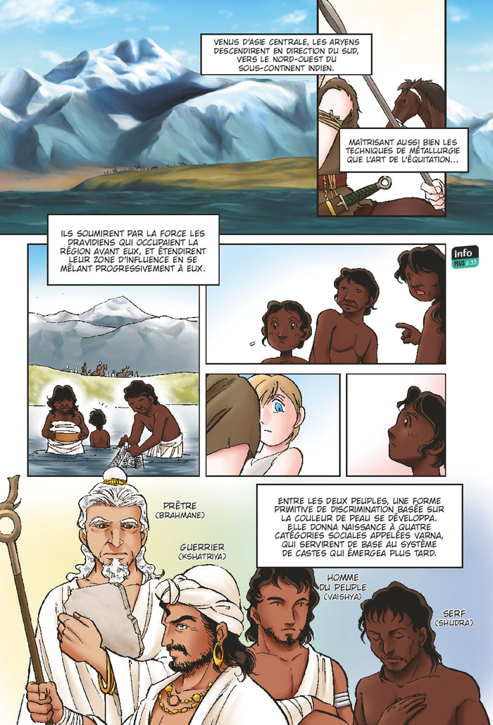 L'histoire en manga 3. L'Inde et la Chine antiques