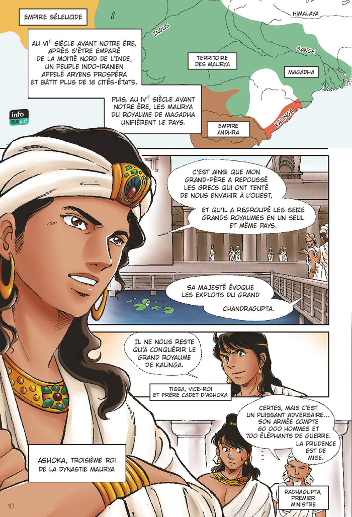 L'histoire en manga 3. L'Inde et la Chine antiques