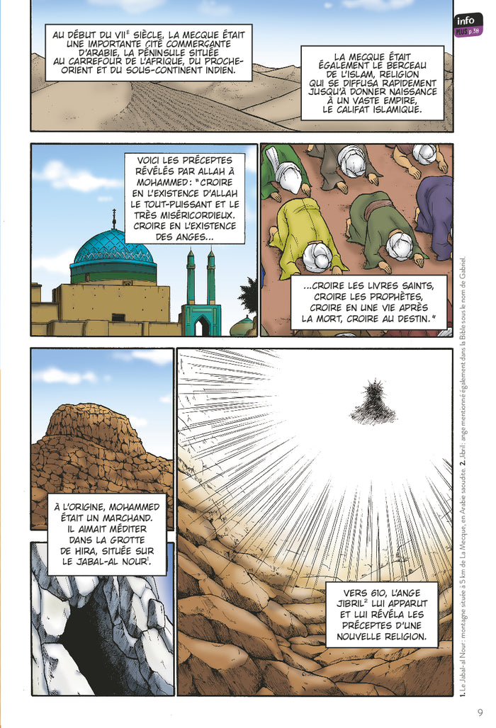 L'histoire en manga tome 4- D'Attila à Guillaume le Conquérant