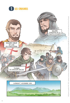 L'histoire en manga : De l'empire mongol à la Guerre de Cent ans