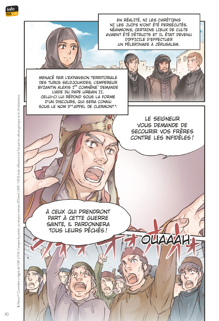 L'histoire en manga : De l'empire mongol à la Guerre de Cent ans