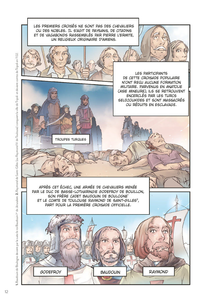 L'histoire en manga : De l'empire mongol à la Guerre de Cent ans