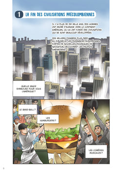 L'histoire en manga (T. 8) De la conquête de l'Amérique à la Commune de Paris