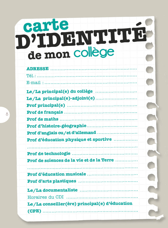 J'entre en sixième ! 2017