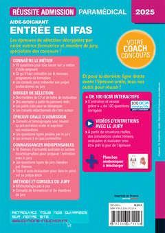Réussite admission Entrée en IFAS - Aide-soignant 2025