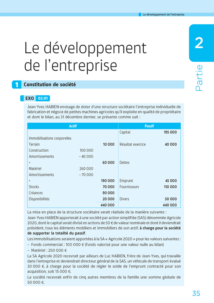 DSCG 1 - Gestion juridique fiscale et sociale - Cas pratiques 2024-2025