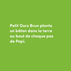 Petit Ours Brun jardine avec Papi