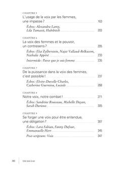 Une voix à soi - Pourquoi n'entend-on pas la voix des femmes