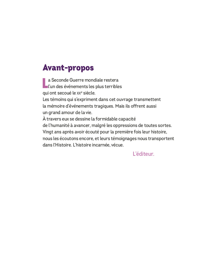 J'ai vécu le débarquement en Normandie