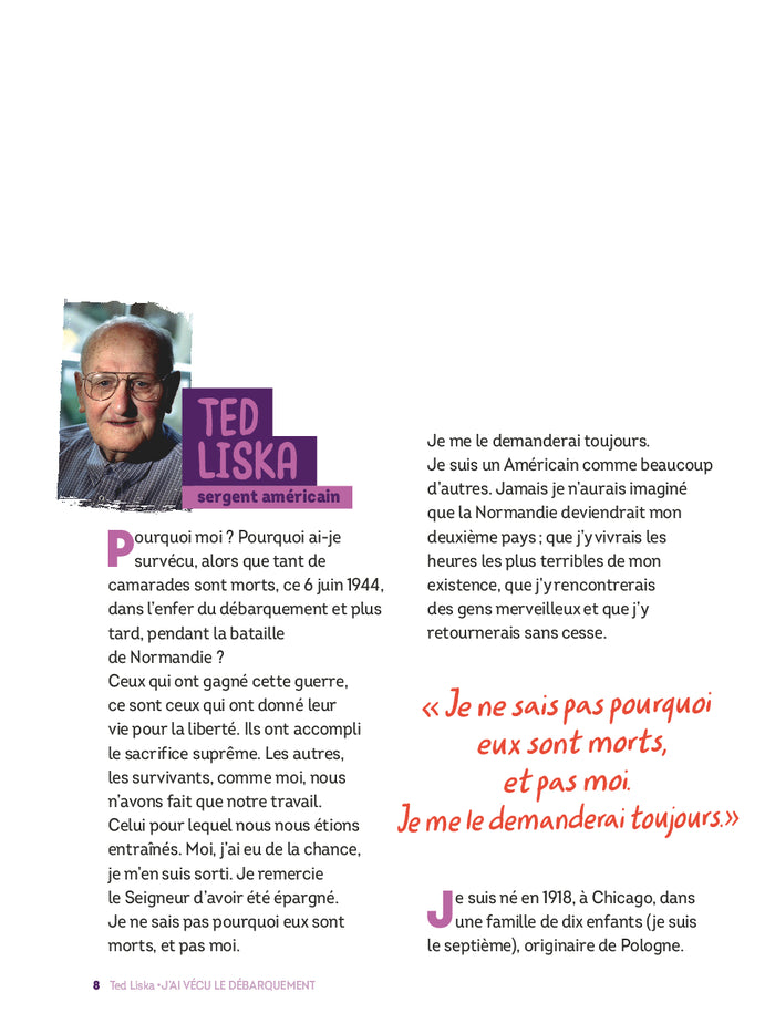 J'ai vécu le débarquement en Normandie