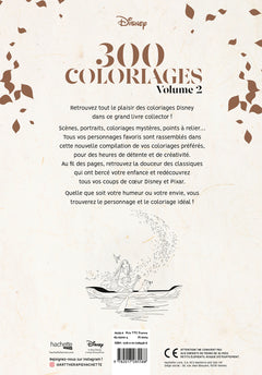 300 coloriages Disney - Volume 2