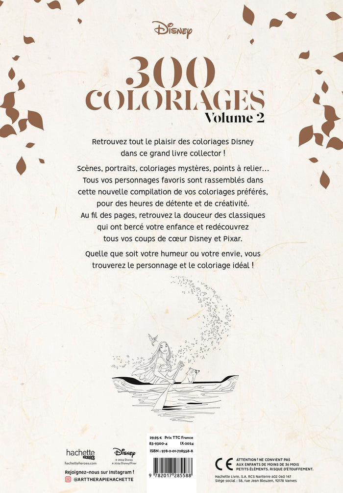 300 coloriages Disney - Volume 2