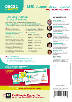 DSCG 1 - Gestion juridique, sociale et fiscale