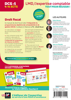 DCG 4 - Droit fiscal - Manuel et applications