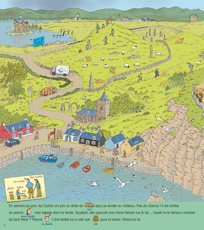 La famille Oukilé globe-trotter