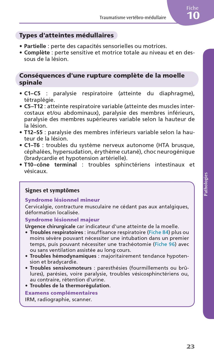 Pathologies et thérapeutiques en soins infirmiers