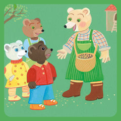 Petit ours brun à la ferme