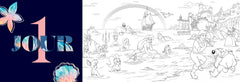 Coloriage de l'Avent Disney