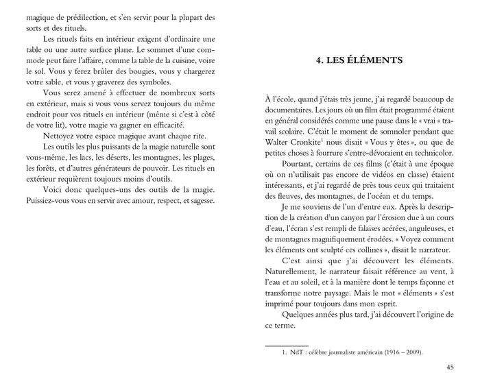 Terre, Air, Feu et Eau