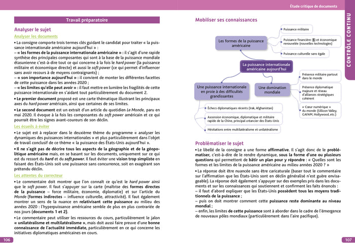 Objectif BAC 1re spécialité HGGSP BAC 2026