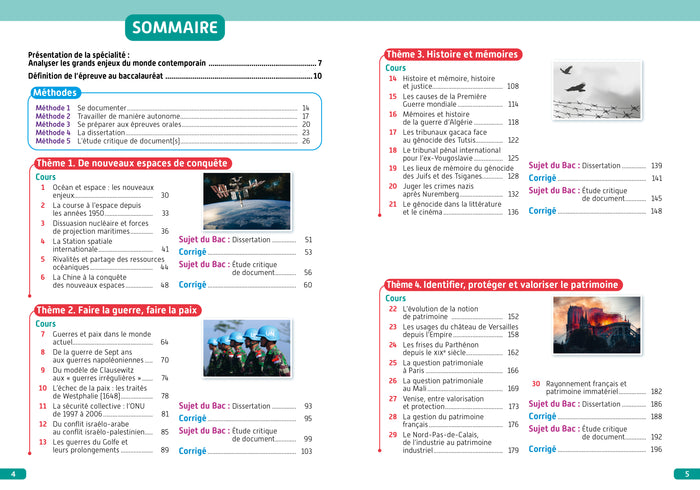 Objectif BAC Tle spécialité HGGSP BAC 2025