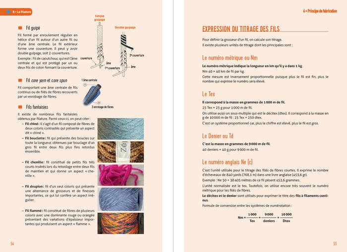 Technologies des textiles