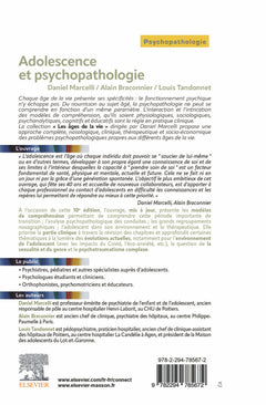 Adolescence et psychopathologie