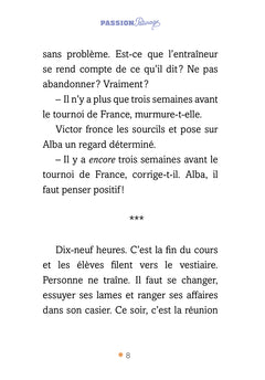 La première compétition