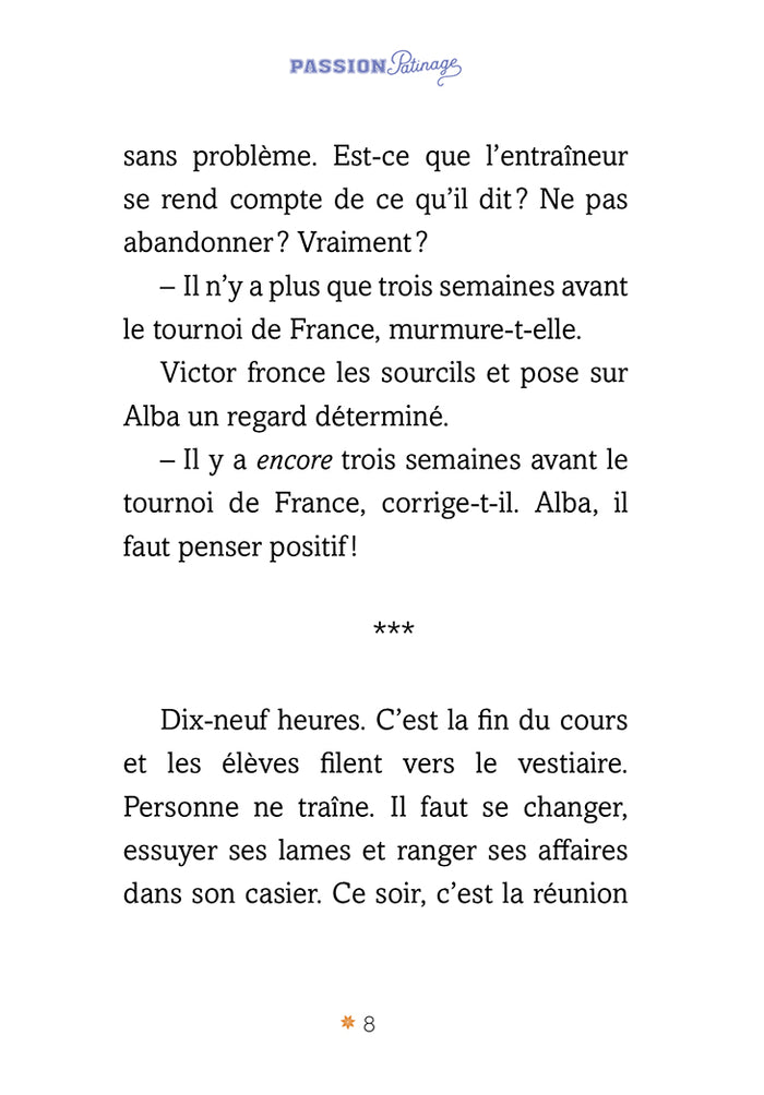 La première compétition