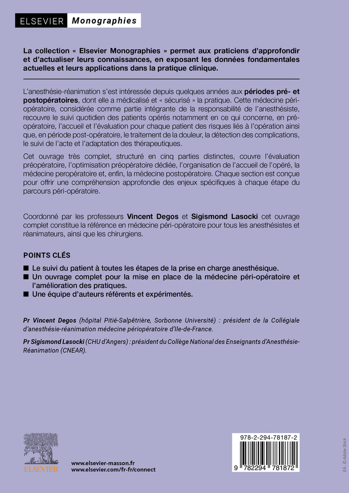 Médecine péri-opératoire