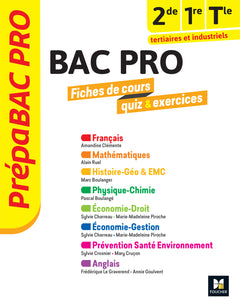 Prépa'BAC pro Tout-en-un-Toutes les matières générales