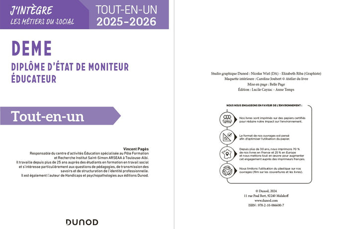 DEME - Diplôme d'État de Moniteur Éducateur - 2025-2026: Tout-en-un