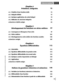 Pass Biostatistiques Probabilités Mathématiques - Manuel, Cours + QCM Corrigés
