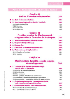 Reproduction et Embryologie 2e éd.